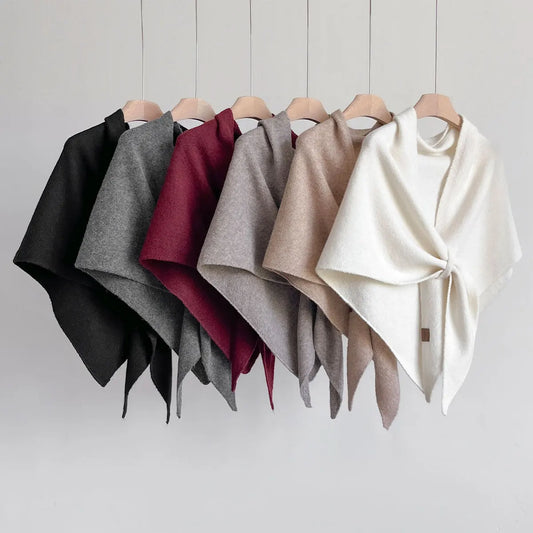 Solid Color Triangle Scarf