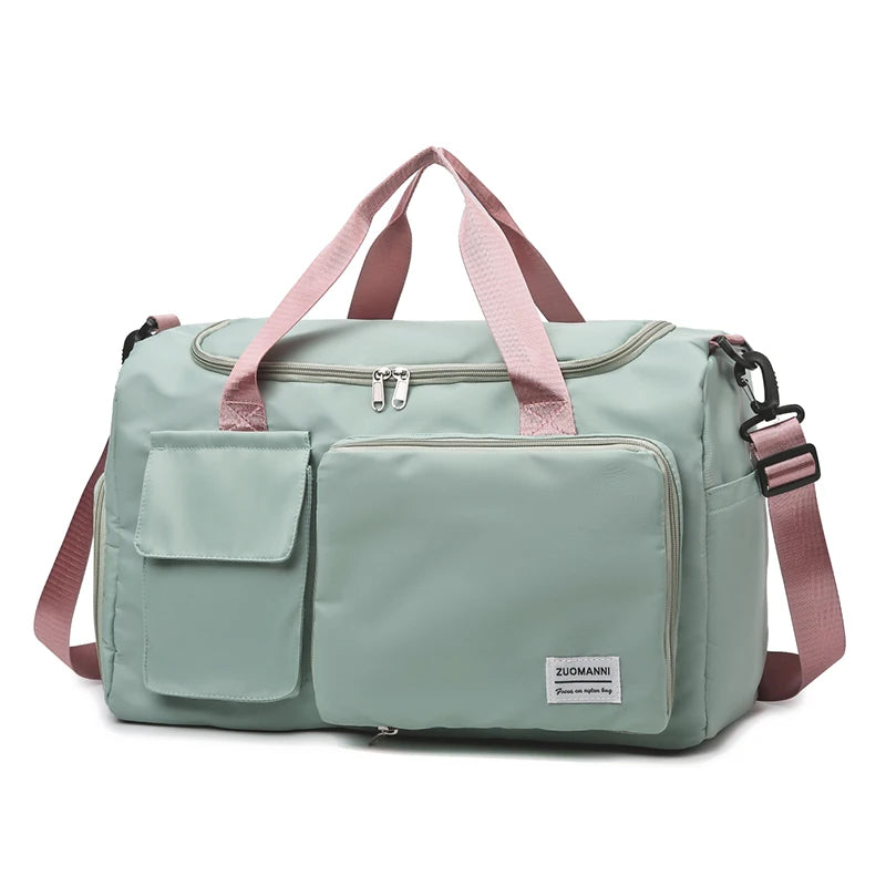 Large Capacity Weekender Overnight Duffle Bag
