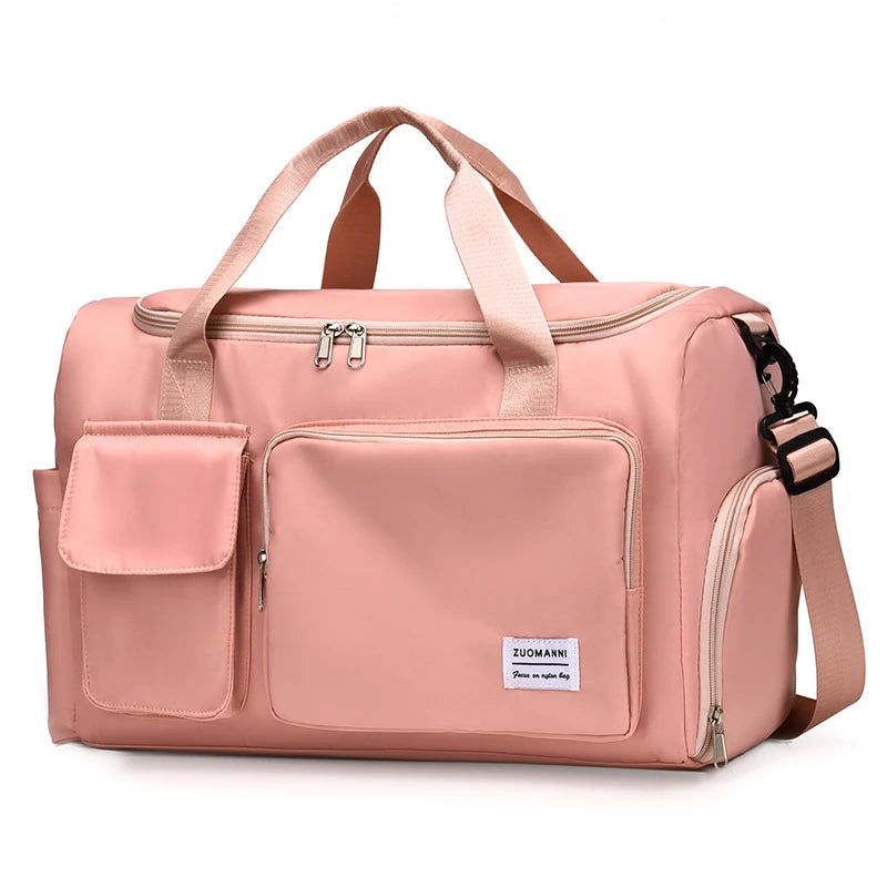 Large Capacity Weekender Overnight Duffle Bag