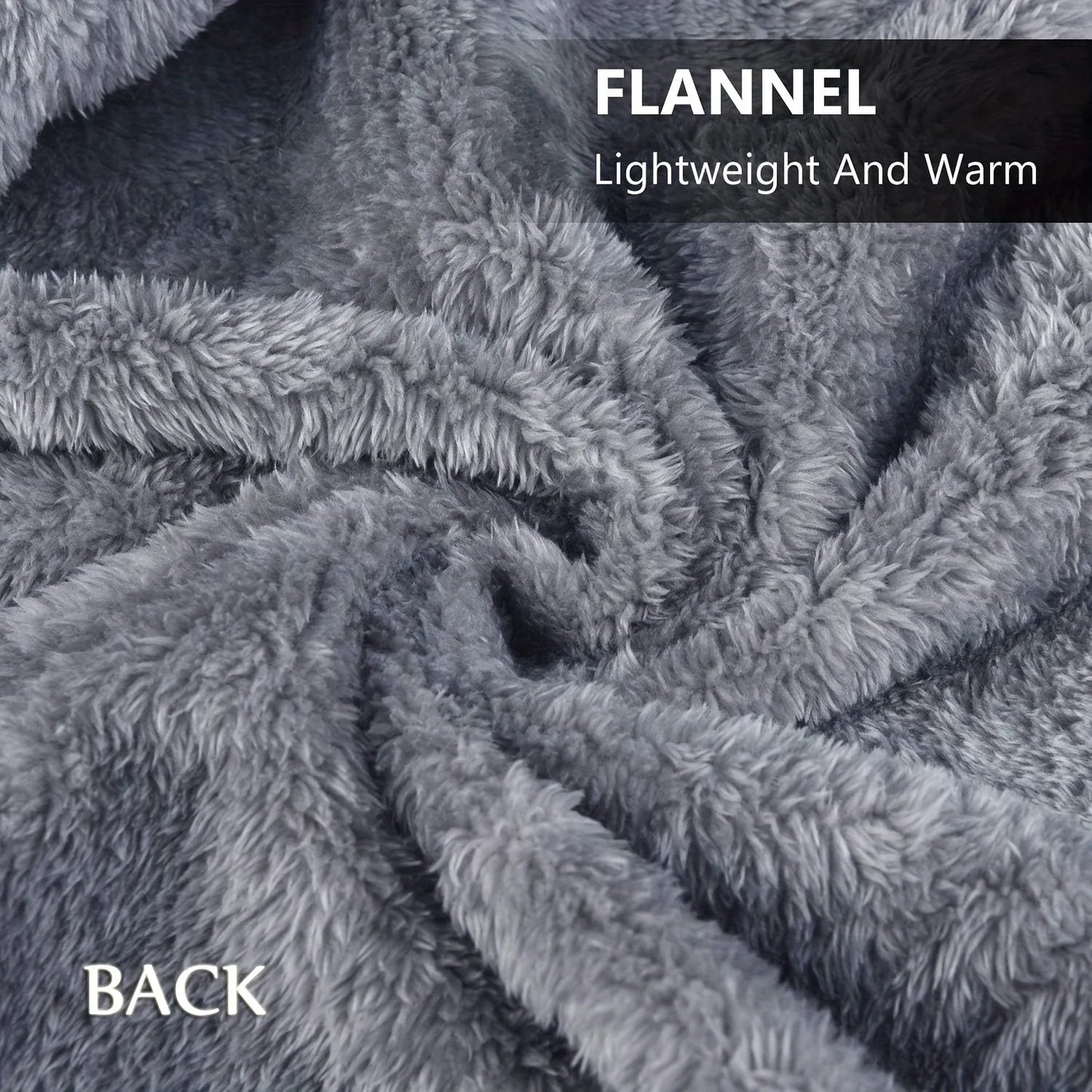 Flannel Blanket Shawl