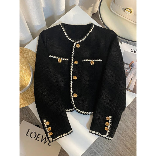 Tweed Quilted Jacket or Coat