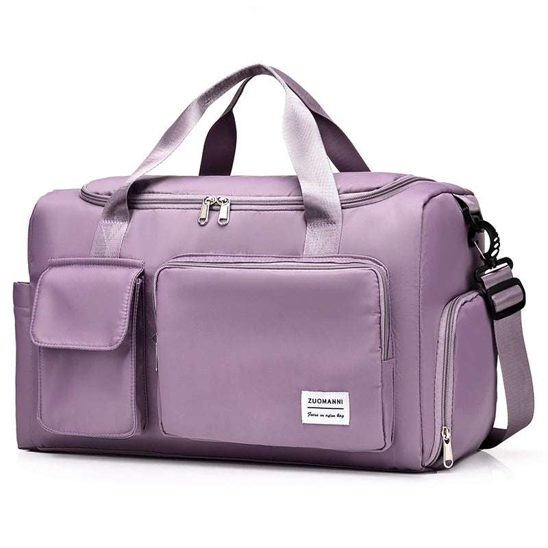 Large Capacity Weekender Overnight Duffle Bag