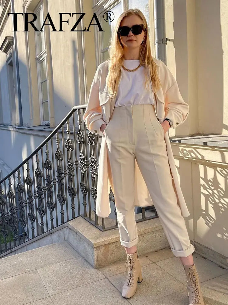 TRAFZA  Pencil Pants