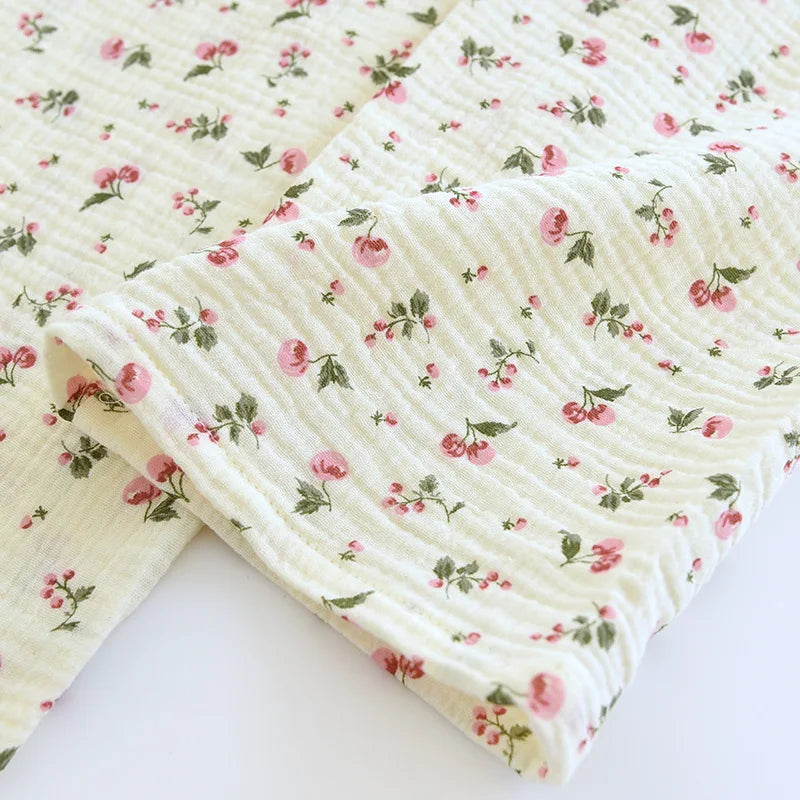 2025 Pajama Set 100% Cotton Crepe