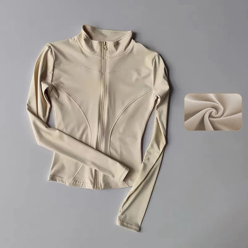 Women’s Slim Fit Quick-Dry Yoga Jacket