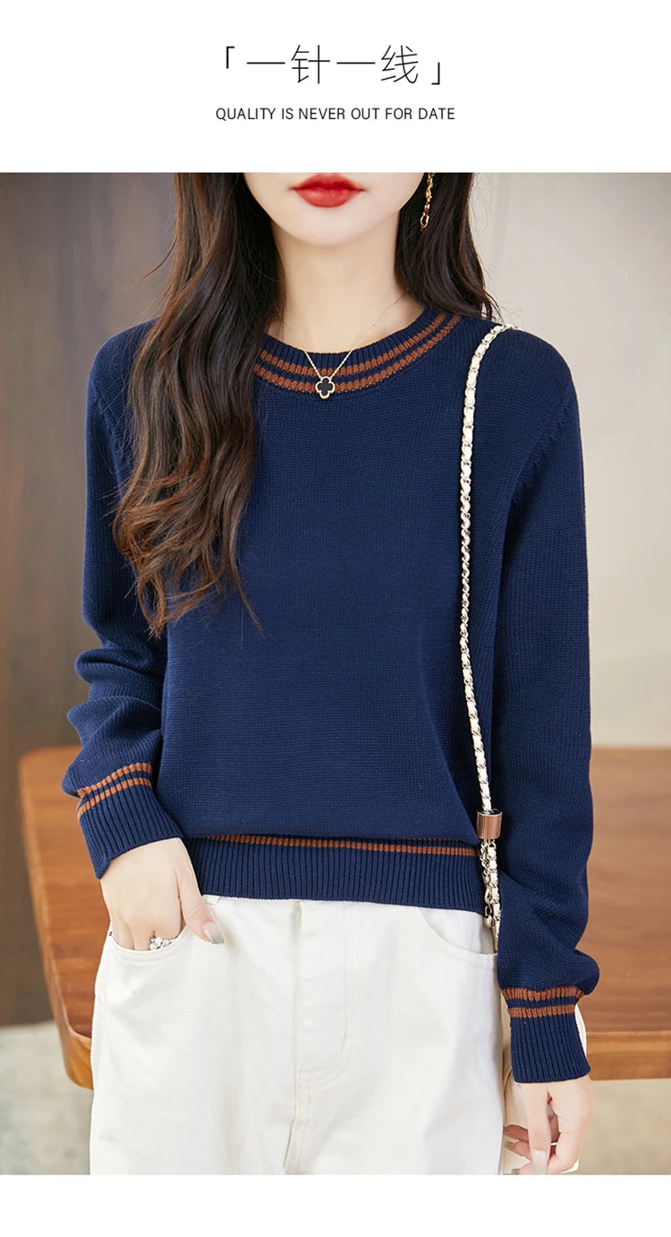100% pure cotton sweater