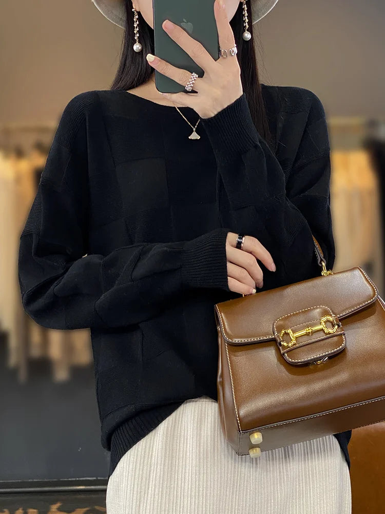 100% Cotton Pullover Sweater
