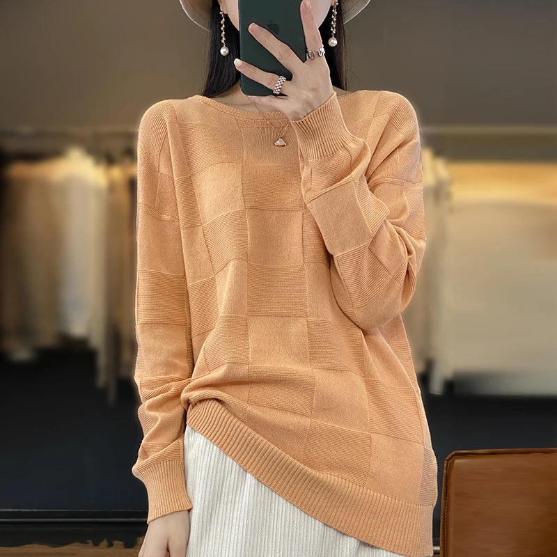100% Cotton Pullover Sweater