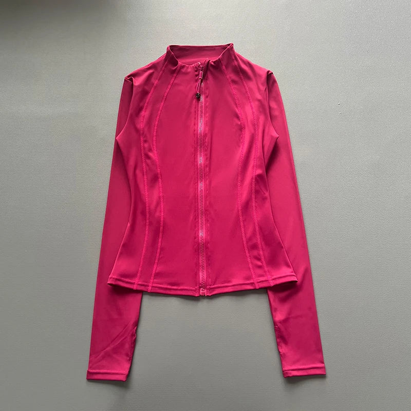 Windproof Fitted Yoga Jacket