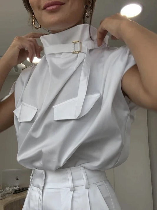 Sleeveless Blouse