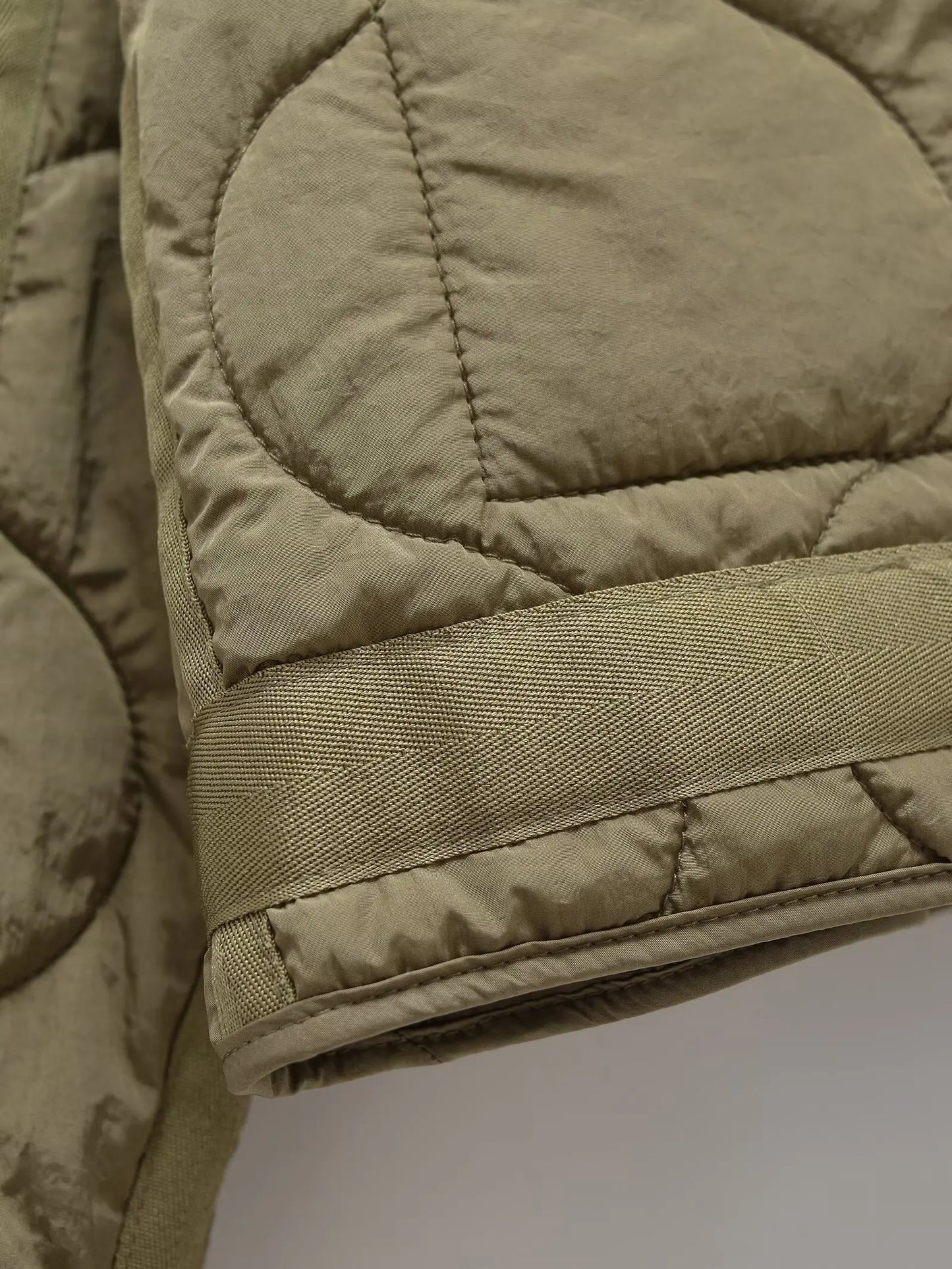 European and American zipper cotton jacket