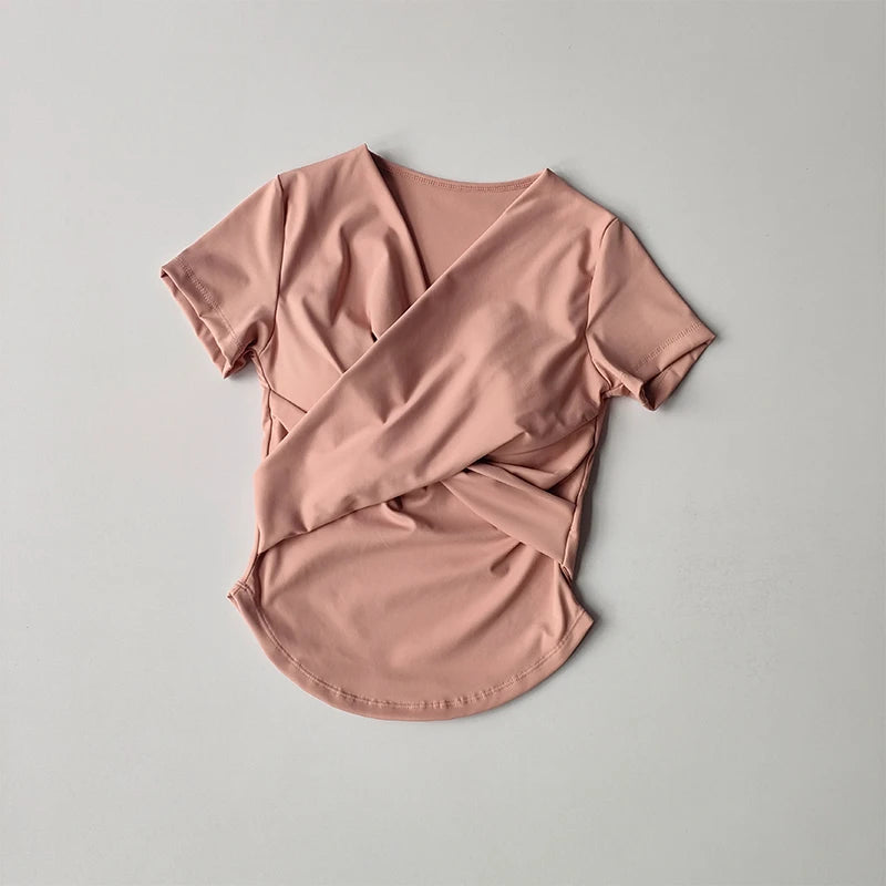 Women’s Summer Slim Fit Quick-Dry Yoga Top