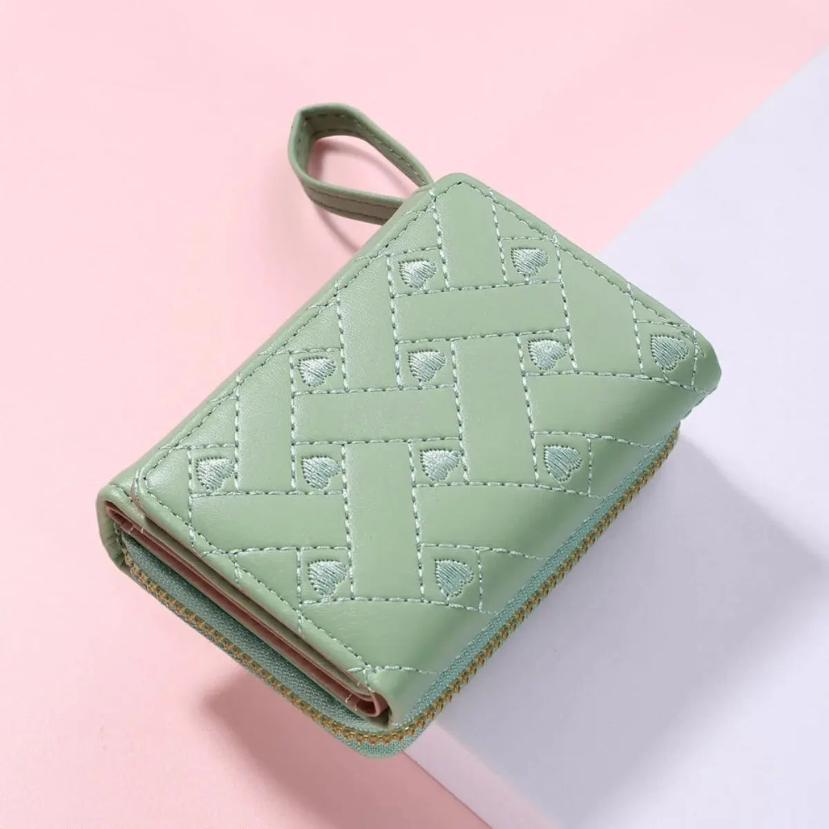Women's Embroidered Love Wallet