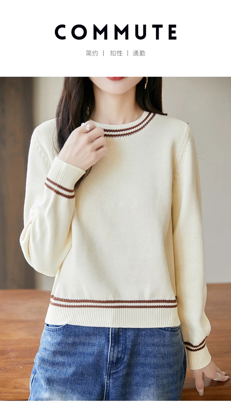 100% pure cotton sweater