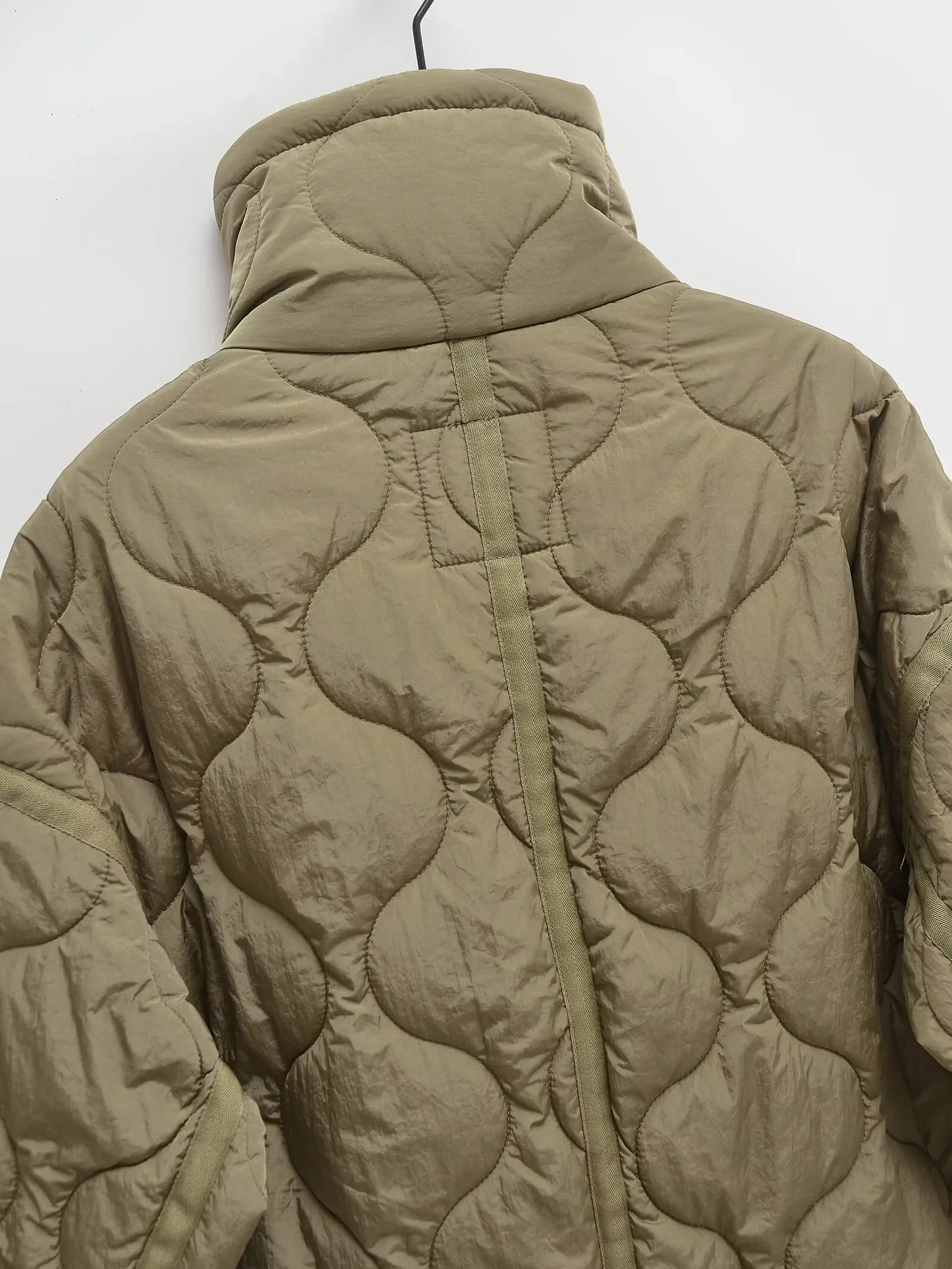 European and American zipper cotton jacket