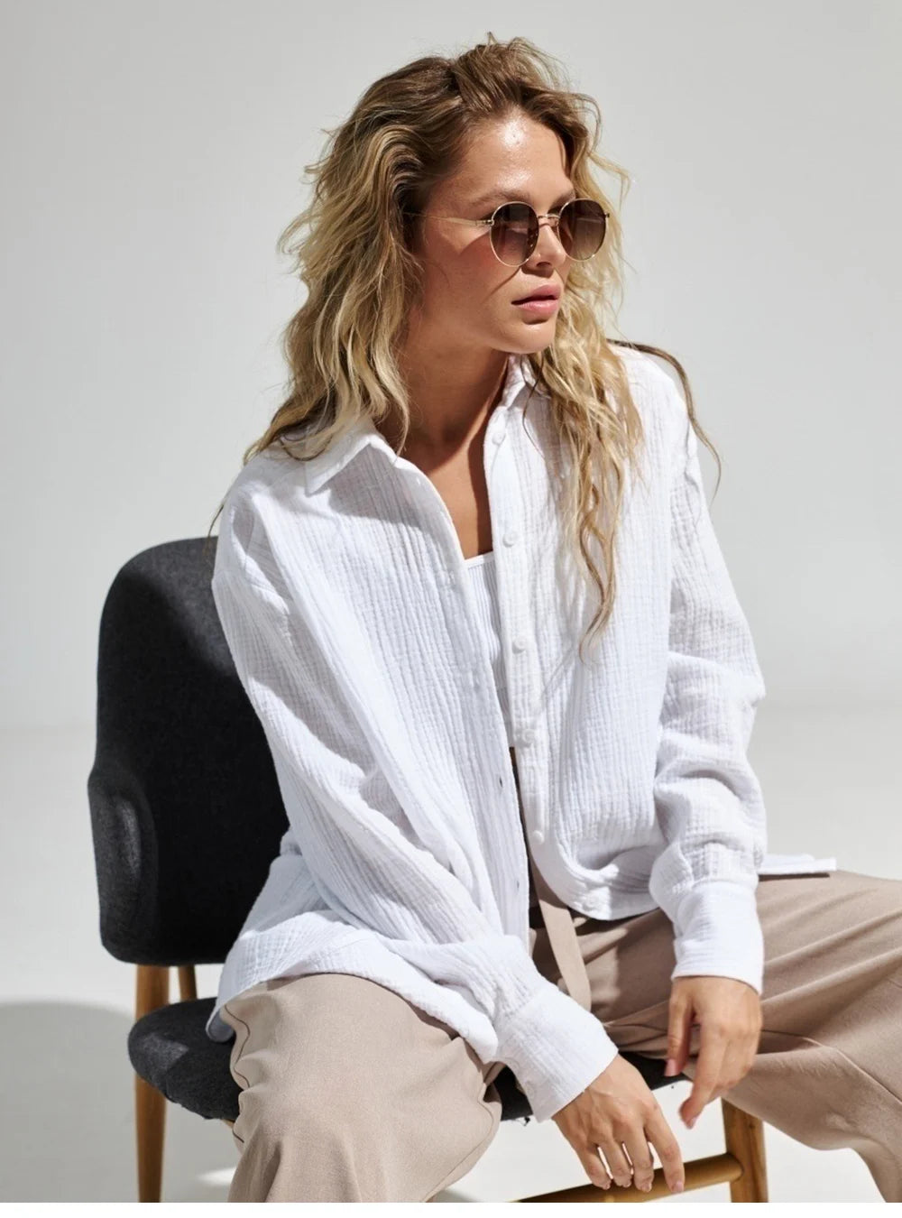 100% Cotton Long Sleeve Shirt