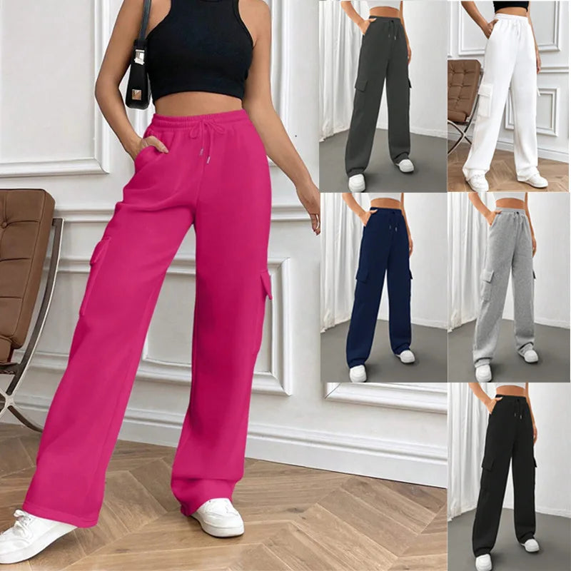 Straight Leg Casual Pants