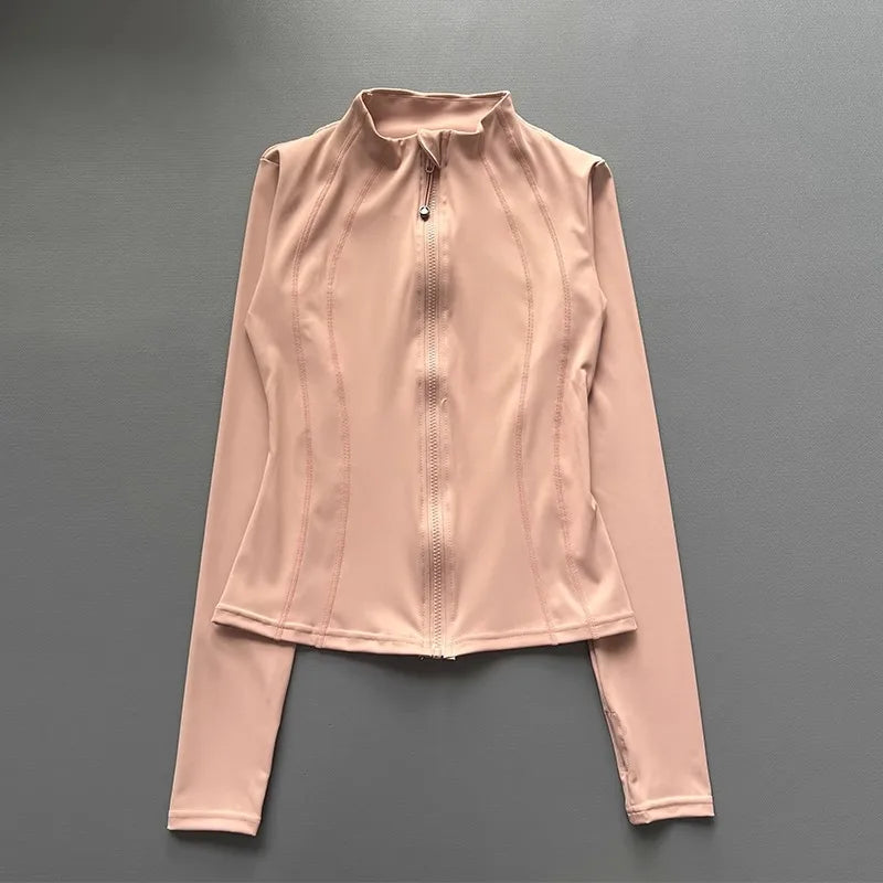 Windproof Fitted Yoga Jacket