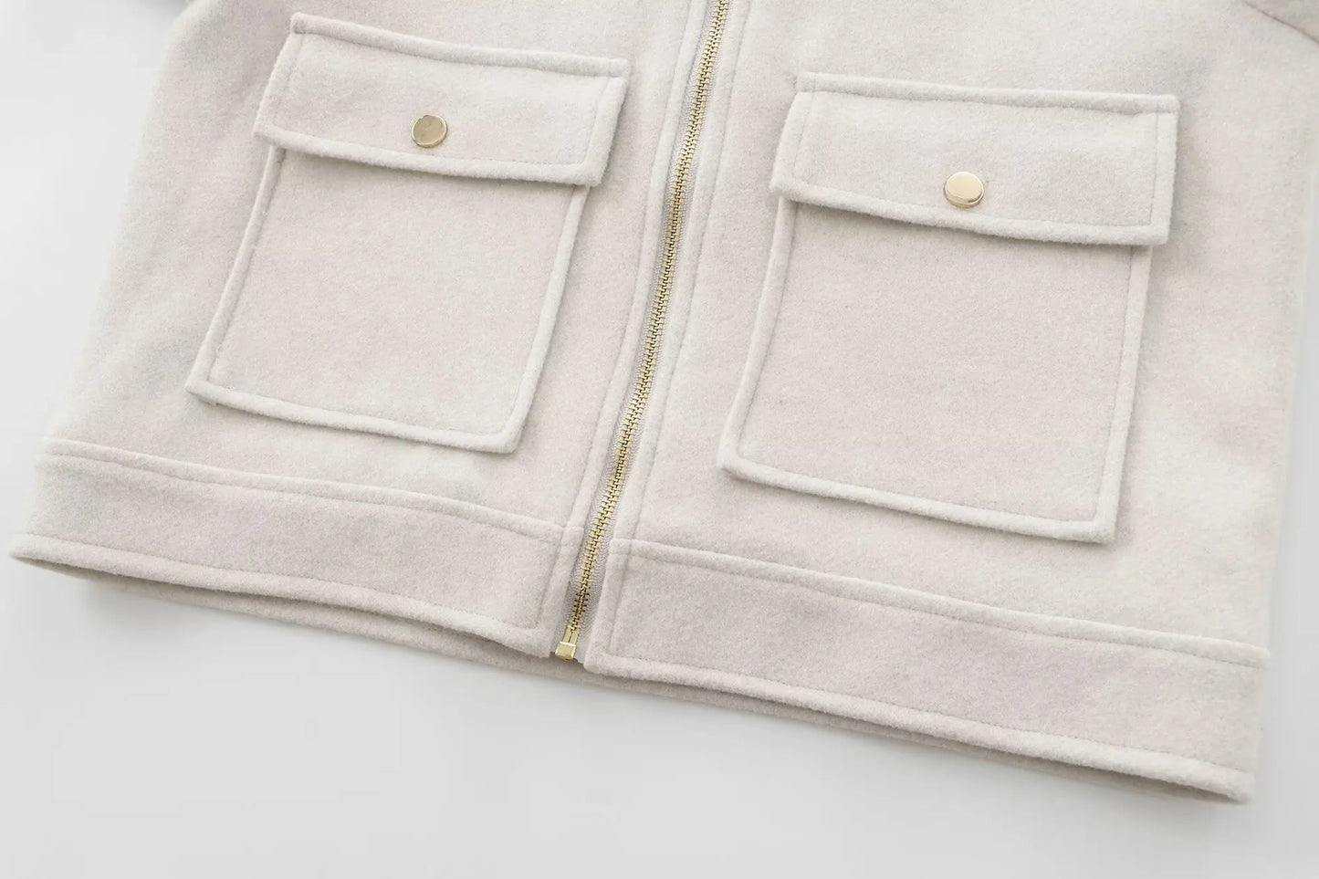 Winter Long Sleeve Zipper Jacket