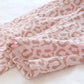 100% cotton crepe leopard print pajamas