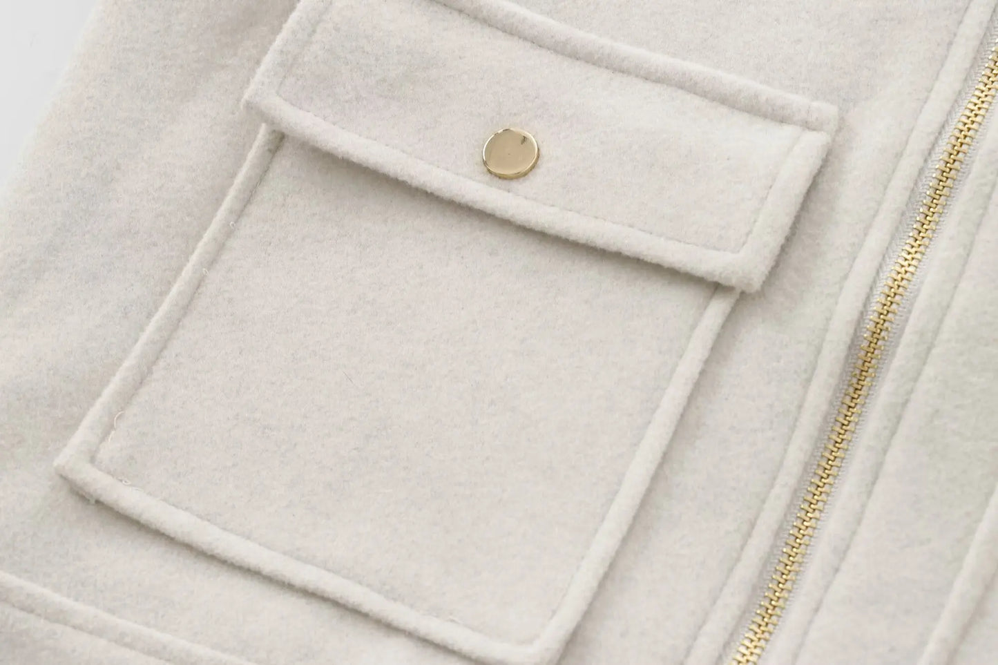 Winter Long Sleeve Zipper Jacket