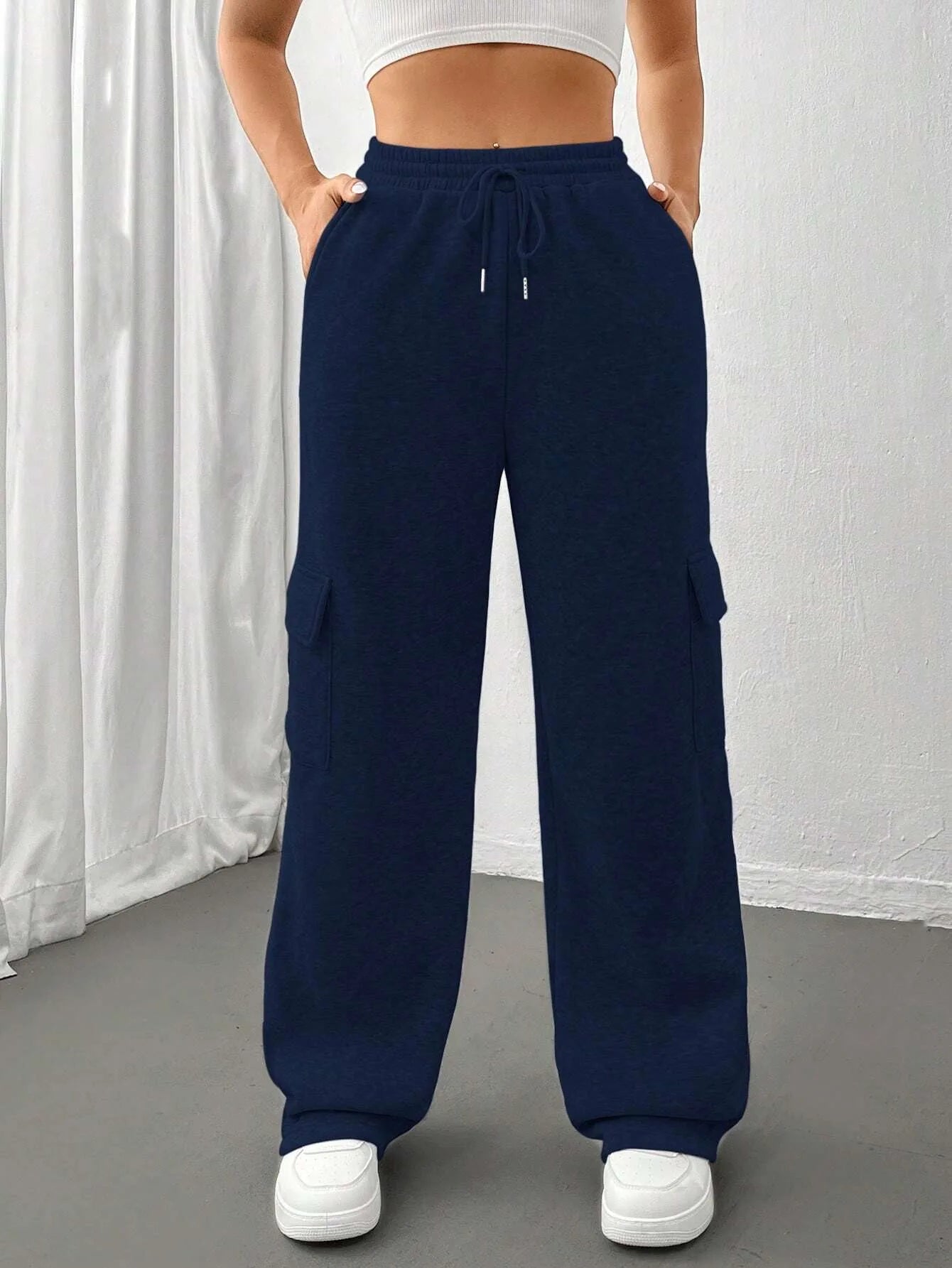 Straight Leg Casual Pants
