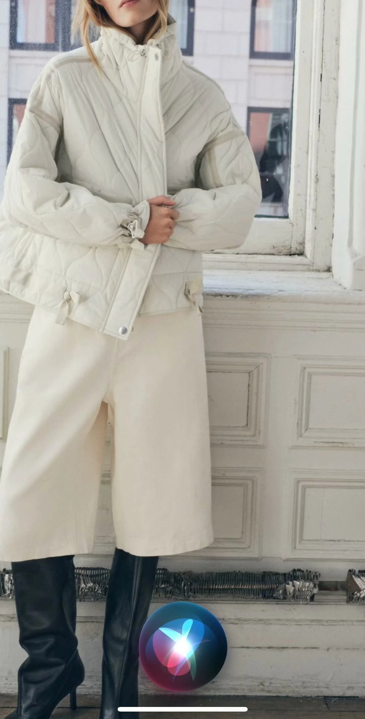 European and American zipper cotton jacket