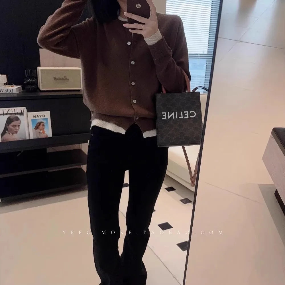 100% pure cashmere sweater cardigan