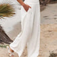 Women's casual pants with drawstring