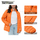 Full Zip Up Puffer Jacket