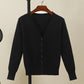 Long Sleeve Cropped Cardigan