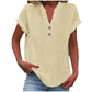 Cotton Linen V-neck Shirt
