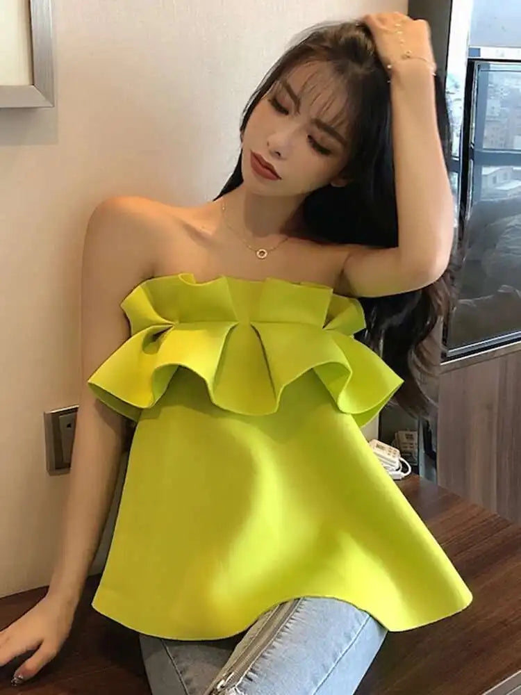 Strapless Women Blouse