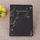 Marble Pattern Travel Passport Cover