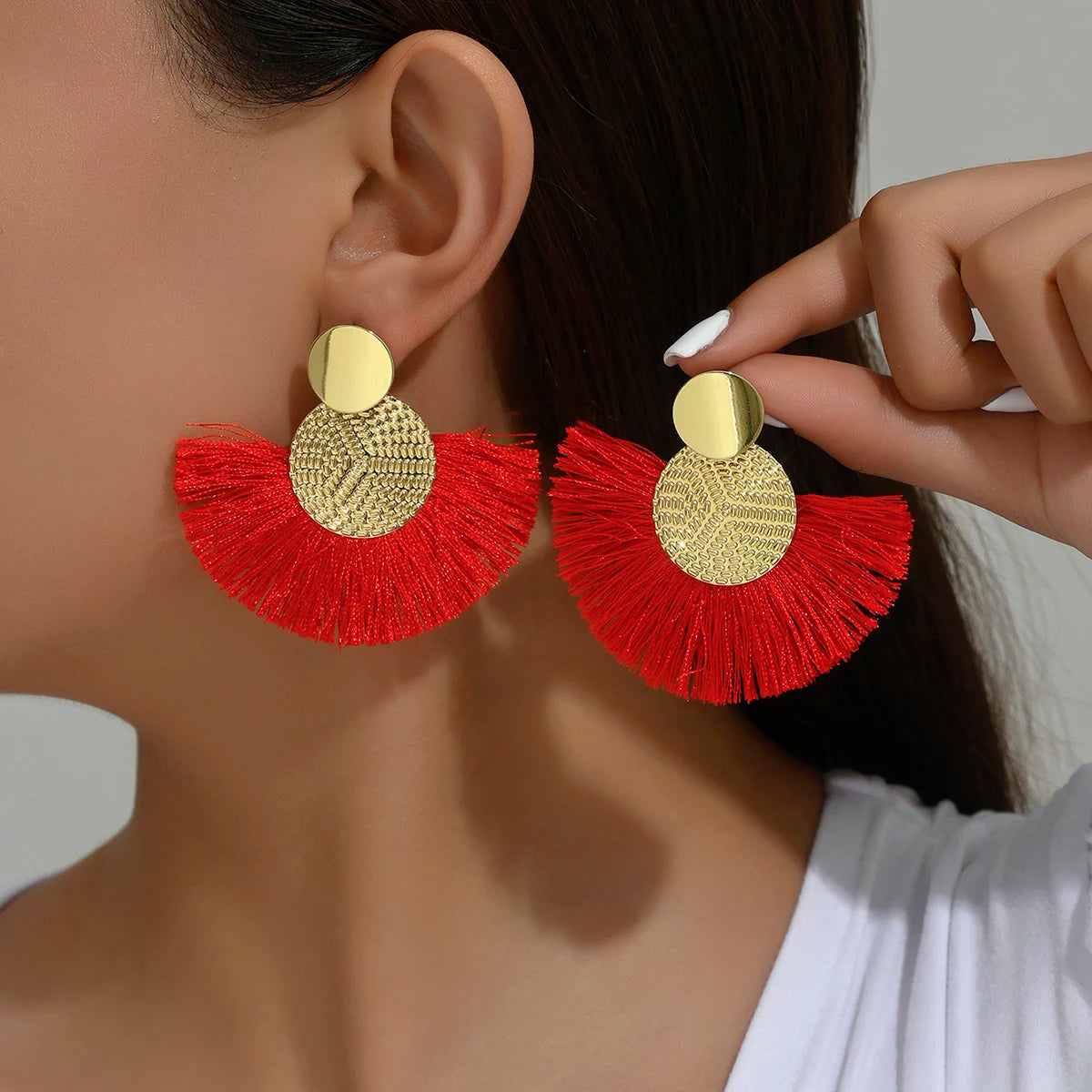 Bohemian Fringe Earrings