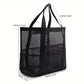Large Capacity Mesh Beach Tote