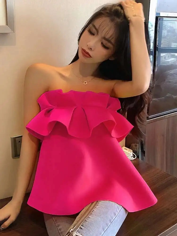 Strapless Women Blouse