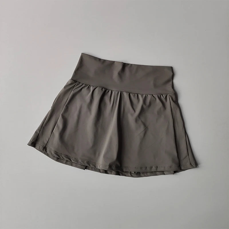 High Waisted Sports Short Skirt/skort