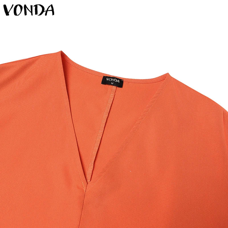 Plus Size VONDA Bohemian Sundress