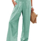 Women's casual pants with drawstring
