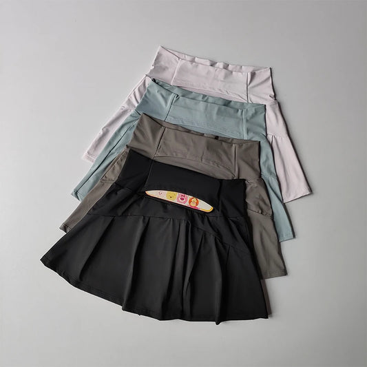 High Waisted Sports Short Skirt/skort