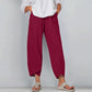 Cotton Linen Harem Pants