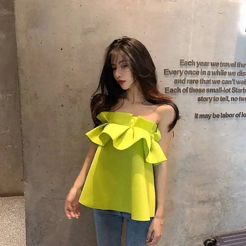 Strapless Women Blouse