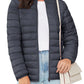 Full Zip Up Puffer Jacket