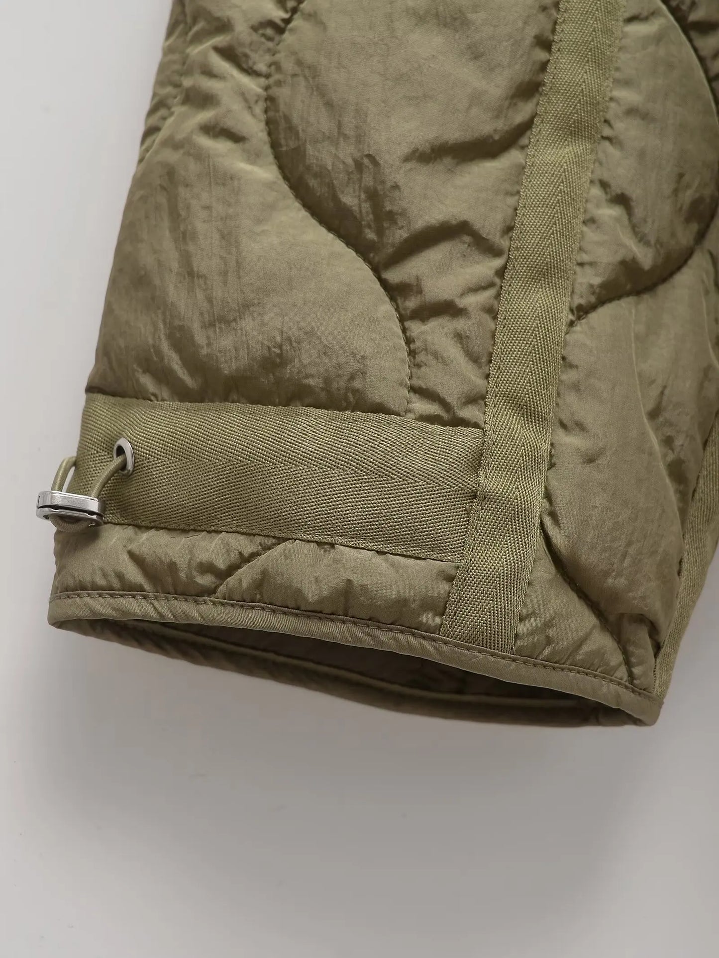 European and American zipper cotton jacket