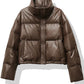 Mock Neck Casual Down Jacket