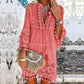 Embroidery Crochet Lace Boho Dress