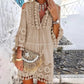 Embroidery Crochet Lace Boho Dress