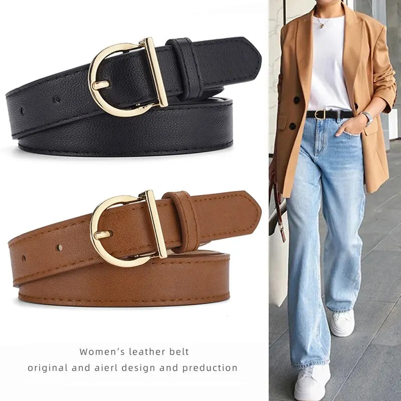 Genuine Luxury Soft Leather Belt