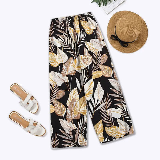 Women Casual Loose Wide Leg Cozy Pants